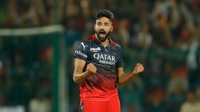 Emotional Farewell: Mohammed Siraj Pens Heartfelt Tribute to RCB After IPL Auction