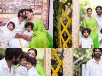 Nayantara Celebrates Children's Day With Vignesh & Her Childrens; Beauty Family Captured In Pictures