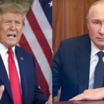 Donald Trump and Vladimir Putin