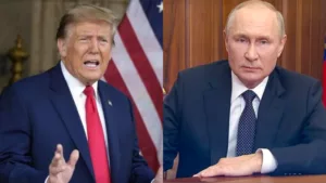 Donald Trump and Vladimir Putin